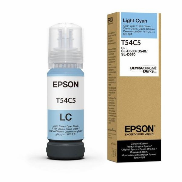 Epson C13T54C520, světle azurová, 70 ml, 1 ks, jednotlivé...