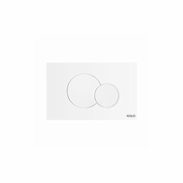 Koło Splachovací tlačítko Eclipse 2 pro toaletu bílé (941...