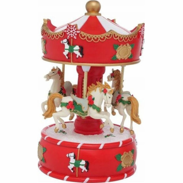 Boltze Vánoční hrací skříňka JOLYNA, výška 17 cm