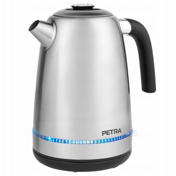 Petra Stříbrná rychlovarná konvice 3000 W, 1,7 l