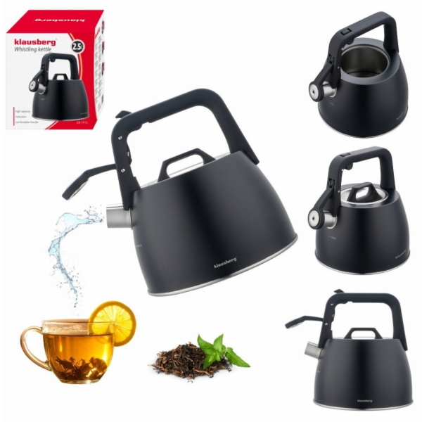 Klausberg OCELOVÁ KONVICE S PÍŠŤÁLKOU 2,5 L KB-7915