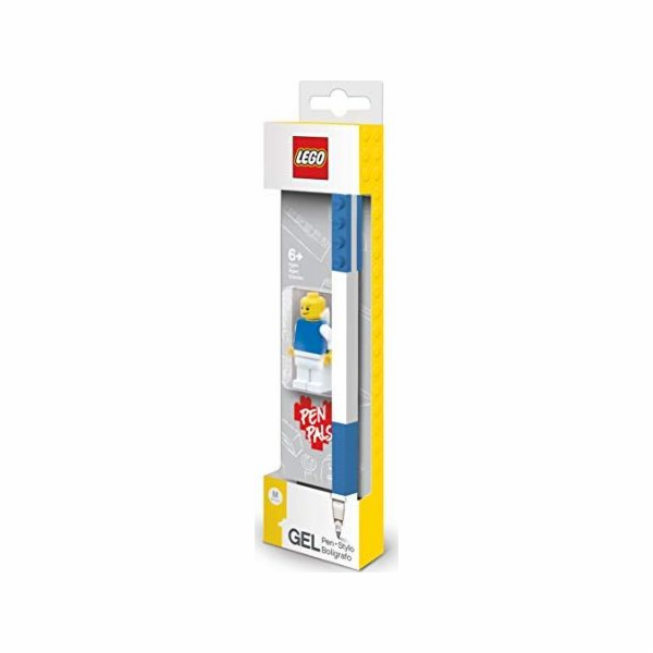 LEGO Kuličkové pero Gelové - Modré + Minifigurky