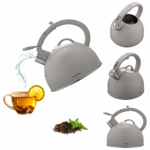 Klausberg OCELOVÁ KONVICE S PÍŠŤÁLKOU 2,5 L KB-7912