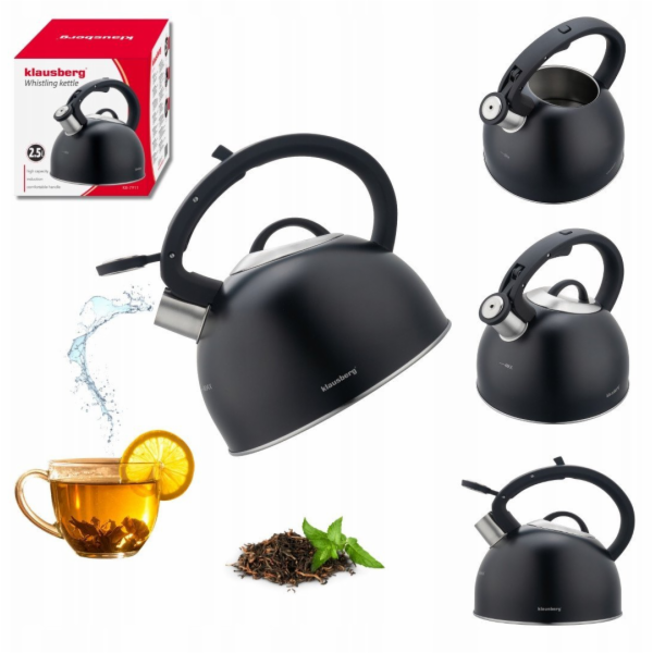 Klausberg OCELOVÁ KONVICE S PÍŠŤÁLKOU 2,5 L KB-7911