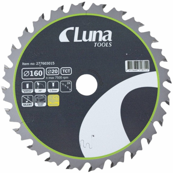 Luna Kotoučová bruska Extra Thin 160x20 Z24