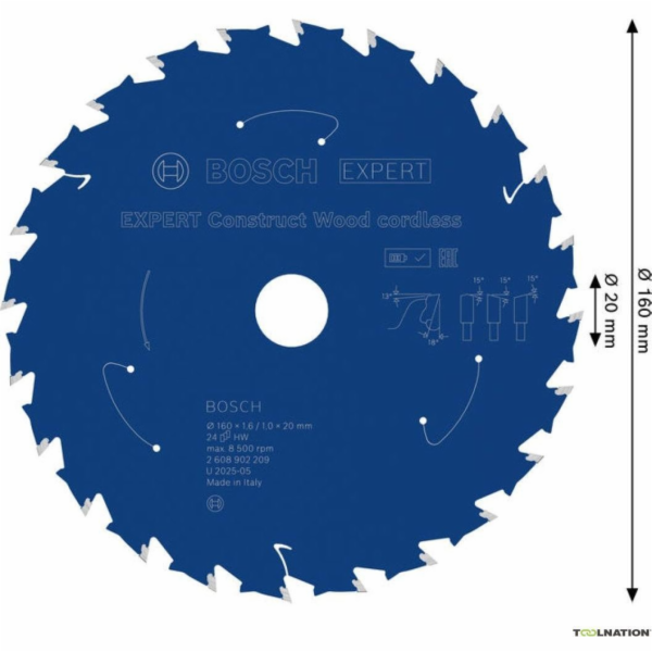 Dewalt PILOVÝ KOTOUČ EX CW V 160x20-24