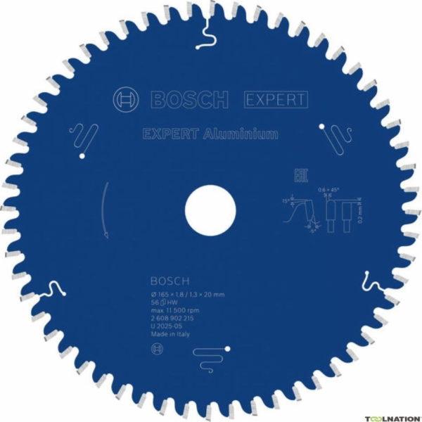 Bosch PILOVÝ KOTOUČ EX AL V 165x20-56