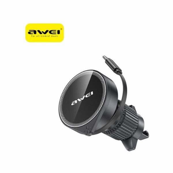 AWEI DRŽÁK DO AUTO MAGSAFE X73 DO VENTILAČNÍHO OTVORU S V...