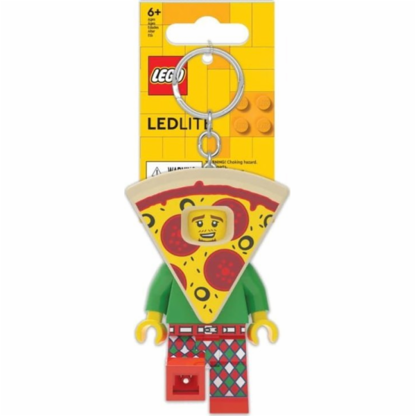 LEGO Classic KE176 Přívěsek na klíče s pizzou a baterkou