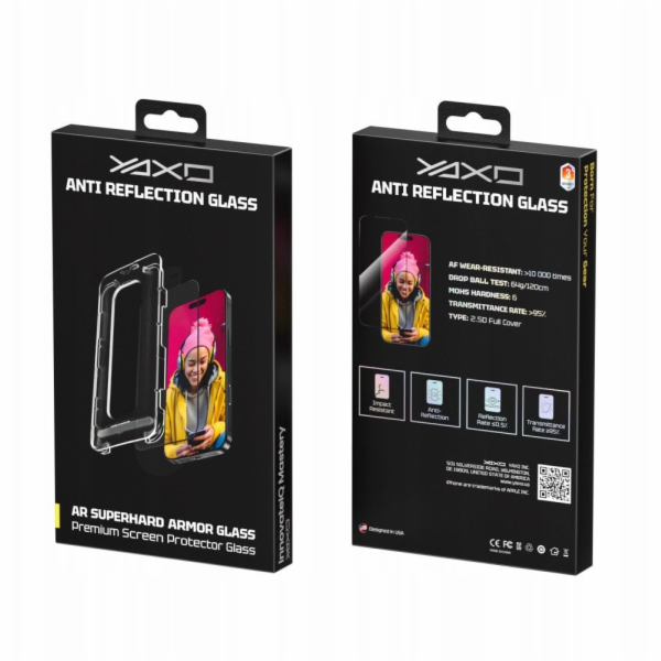 Yaxo Ochranné sklo AR Superhard Armor Glass pro iPhone 17...