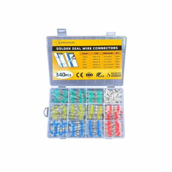 Rychlospojka EUROKOMP E6286 sada 340ks