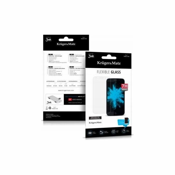 Kruger&Matz OCHRANNÉ HYBRIDNÍ SKLO pro KRUGERMATZ FLOW 5+