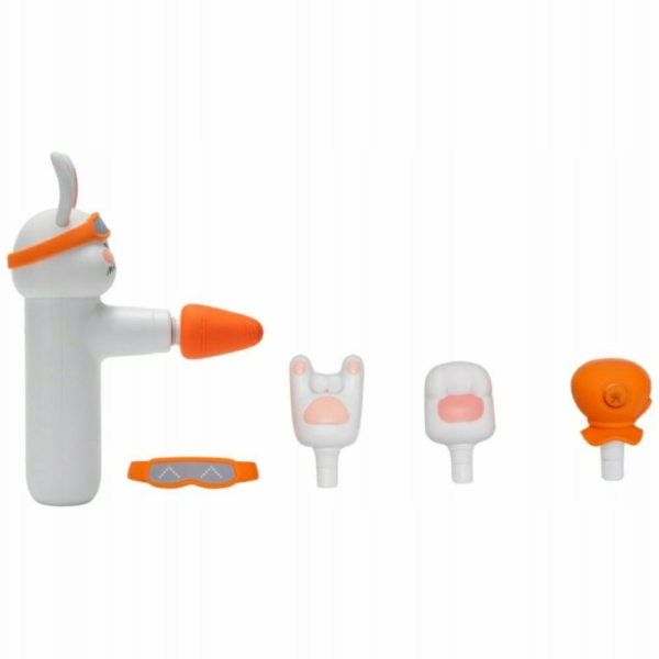 4smarts ACECOOL Rabbit mini masážní pistole bílá
