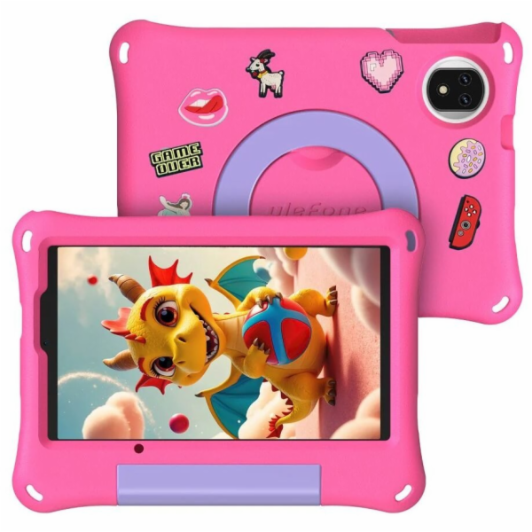 UleFone Tablet Tab A9 Pro Kids 4GB/128GB LTE (růžový)