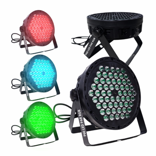 LIGHT4ME P60 LED PAR RGB bodové osvětlení pro pódiové osv...