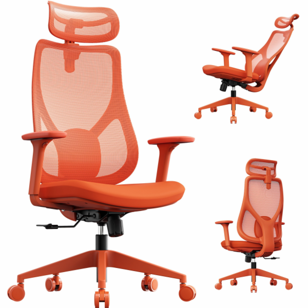 SENSE7 Kancelářská židle Moyo oranžová
