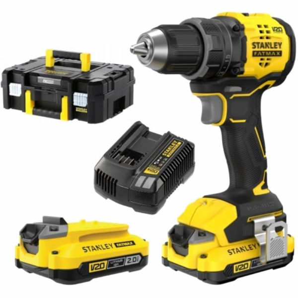 Stanley Akumulátorová vrtačka/šroubovák SFMCD714D2T-QW 18...