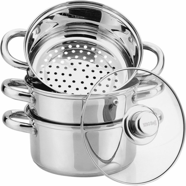 KingHoff Parní hrnec 18 cm (KH-3316)