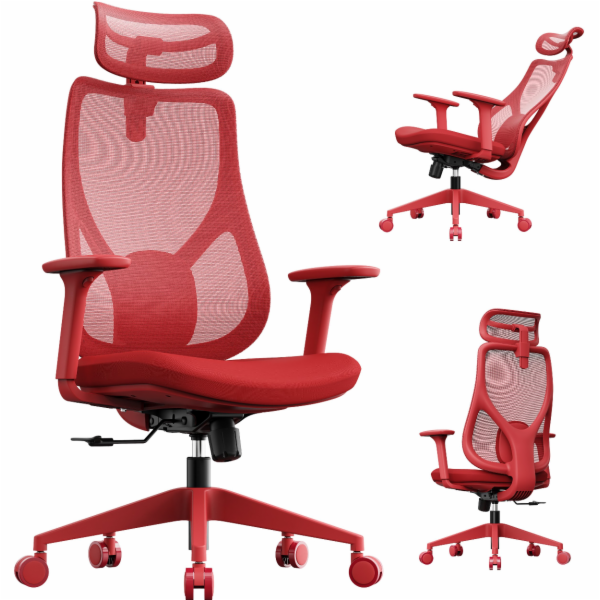 SENSE7 Kancelářská židle Moyo Red