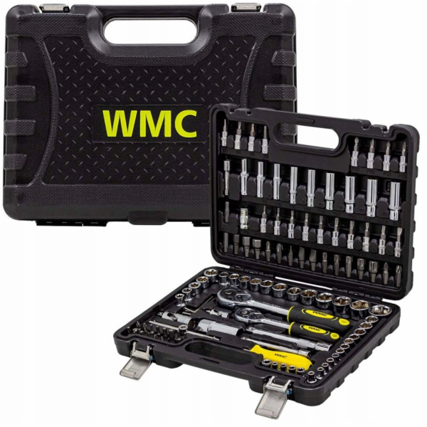 NoName Sada nářadí 108 kusů 1/4 a 3/8 (6hranná) (4-22 mm)