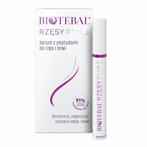Biotebal Eyelashes Čisté peptidové sérum na řasy a obočí 3ml