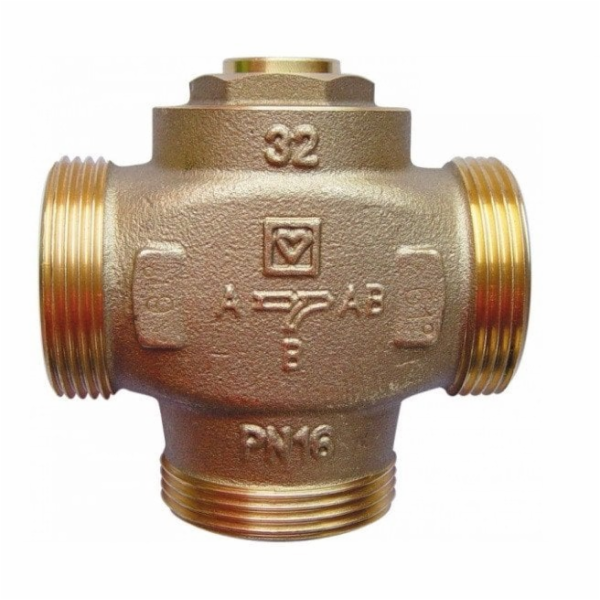 Herz Termostatický mosazný směšovací ventil 3cestný TEPLO...