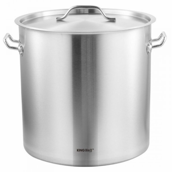 KingHoff Gastronomický hrnec s ocelovou poklicí 71l Kh-1967