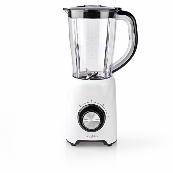 Nedis KABL300CWT 800W 1,5l mixér s konvicí, černý a bílý