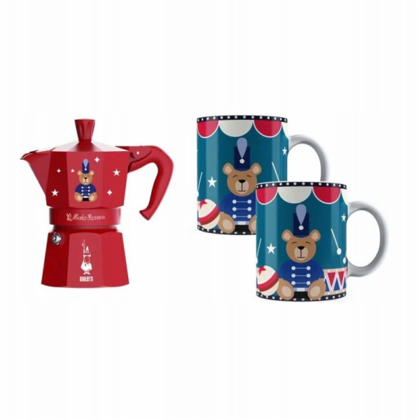 Bialetti&nbsp;-&nbsp;Sada&nbsp;Joyful&nbsp;Christmas,&nbsp;kávovar&nbsp;Moka&nbsp;Express&nbsp;6t...