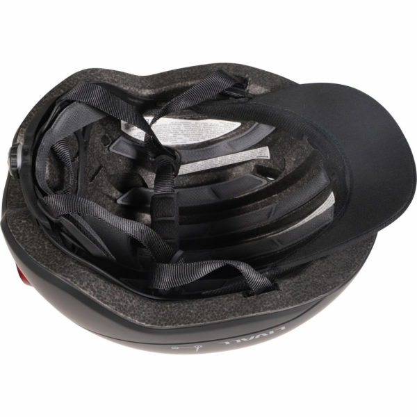 Livall Městská helma 57-61 cm LED světla SOS senzor pádu ...