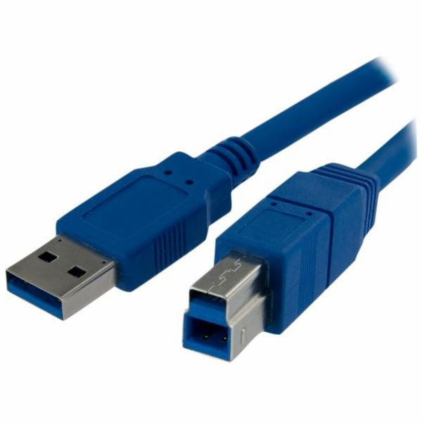StarTech USB-A kabel – 1m modrý (USB3SAB1M)