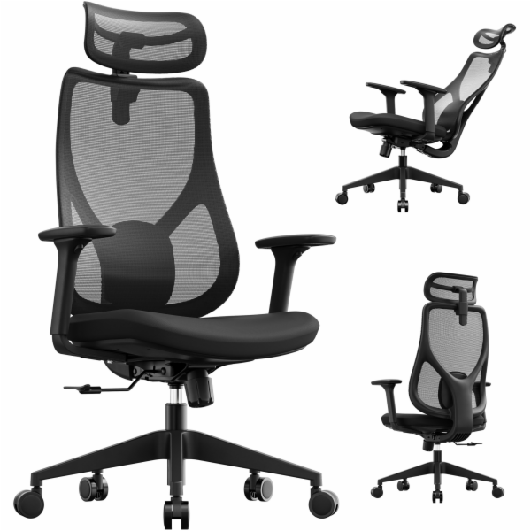 SENSE7 Kancelářská židle Moyo černá