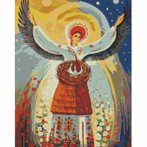 Ideyka Diamantová mozaika - Guardian 40x50cm
