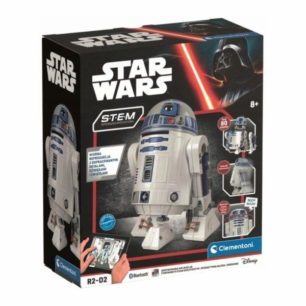 Clementoni Vědecká zábava – Star Wars Robot R2-D2