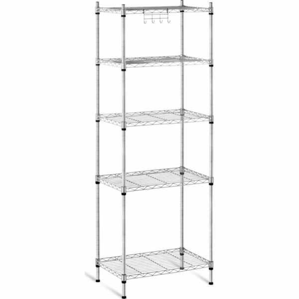 Royal Catering Drátěný úložný regál s prolamovanými otvor...