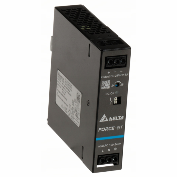 Delta SPÍNACÍ ZDROJ DRF-24V120W1GBA FORCE-GT (1 FÁZA) Ele...