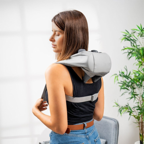 InnovaGoods Bezdrátový masážní přístroj na krk a záda 6D ...