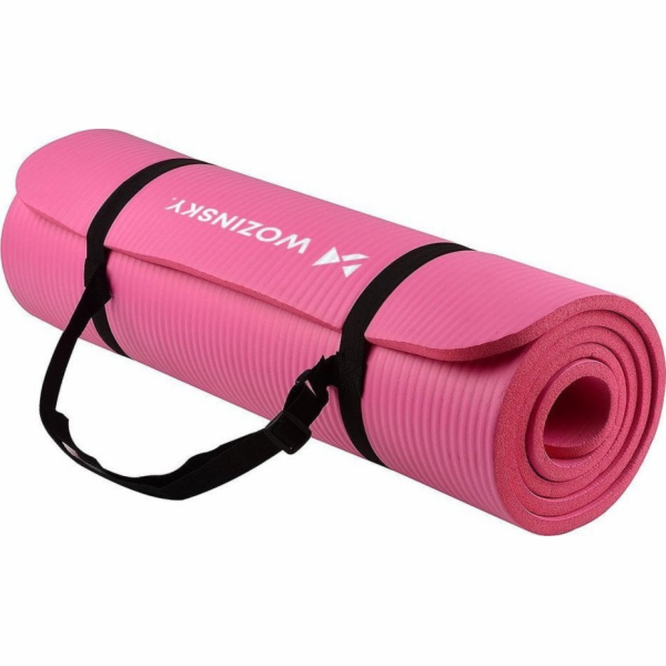 NoName Tréninková podložka WNSP 181 cm x 63 cm x 1 cm růžová
