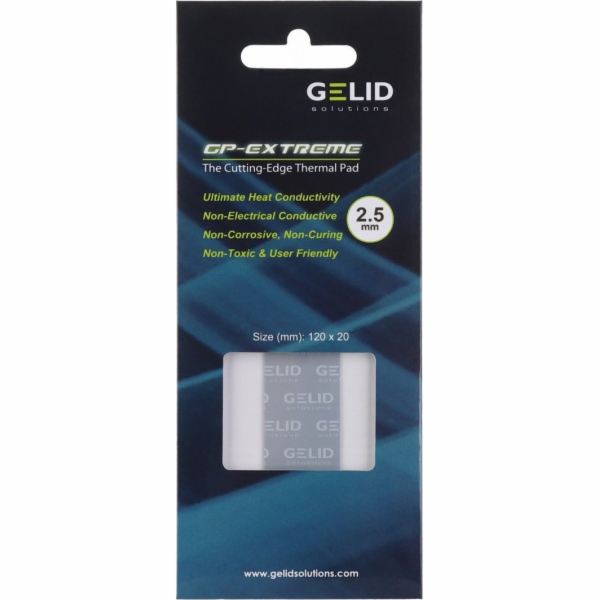 Gelid Termo podložka Gelid Extreme 120x20x2,5 mm TP-GP05-F