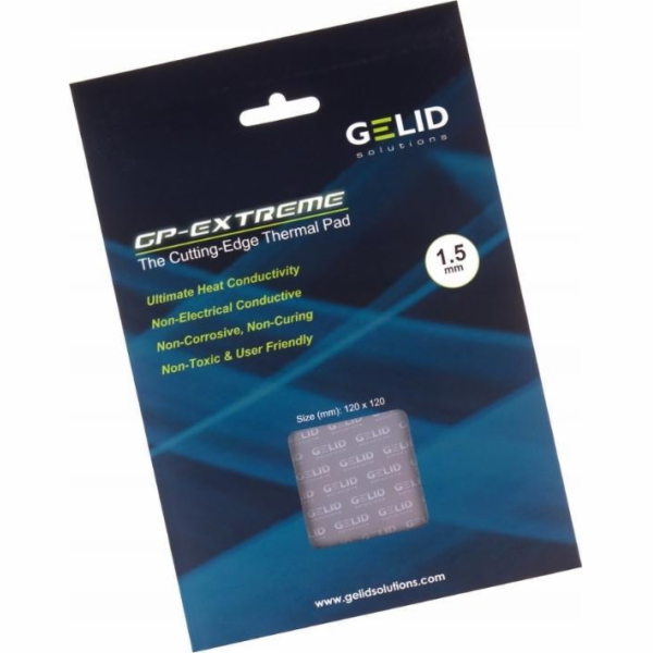 Gelid Termo podložka GP-Extreme 120x120x1,5 mm TP-GP01-SC