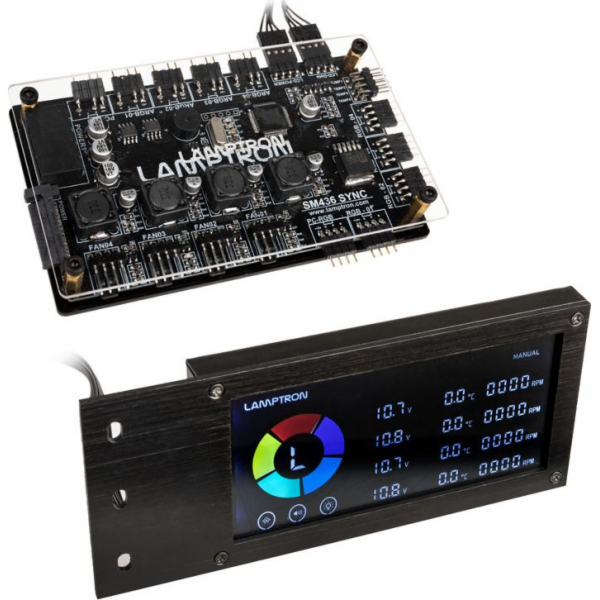 Lamptron Synchronizační regulátor ventilátorů SM436 (LAMP...