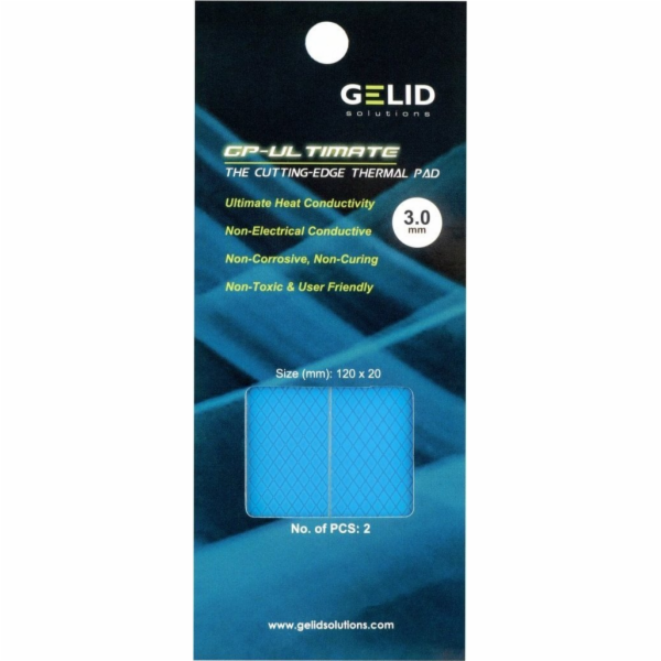 Gelid Termo podložka GP-Ultimate 120x20x3mm 2 ks TP-VP04-RE