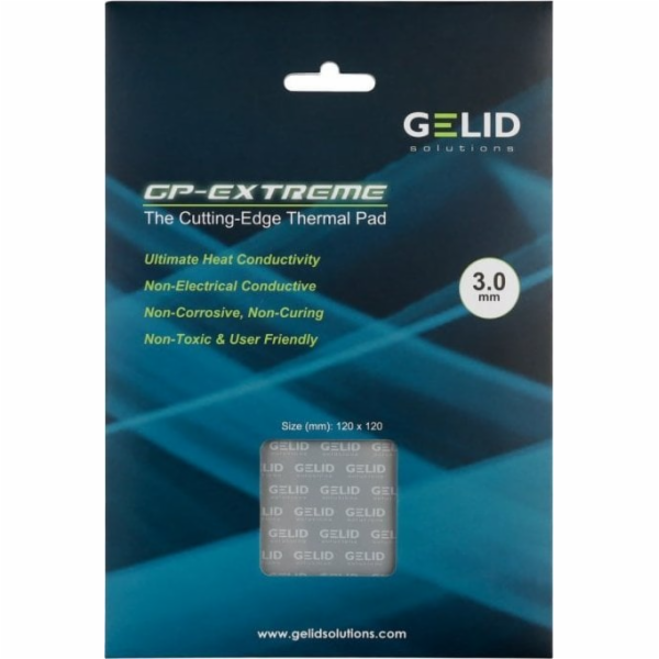 Gelid Termo podložka Extreme 120x120x3,0 mm TP-GP01-SE