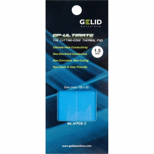 Gelid Termo podložka GP-Ultimate 120x20x1,5 mm 2 ks TP-VP...
