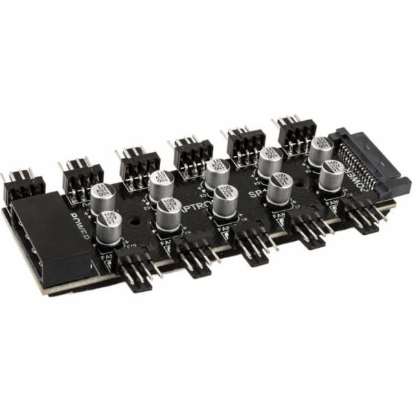 Lamptron Regulátor ventilátorů 10x 4-pinový PWM (LAMP-SP105)