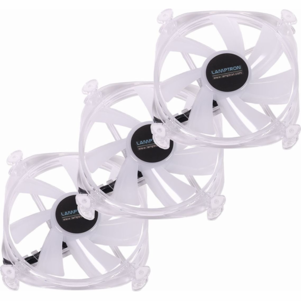 Lamptron Ventilátor Icecloud+ ARGB, 3 kusy (LAMP-ABAR103)