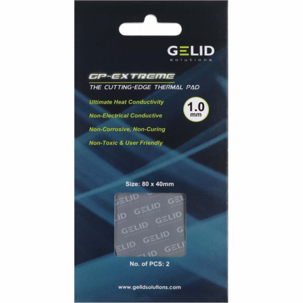 Gelid Termo podložka Gelid Extreme 80x40x1,0 mm 2 ks TP-V...