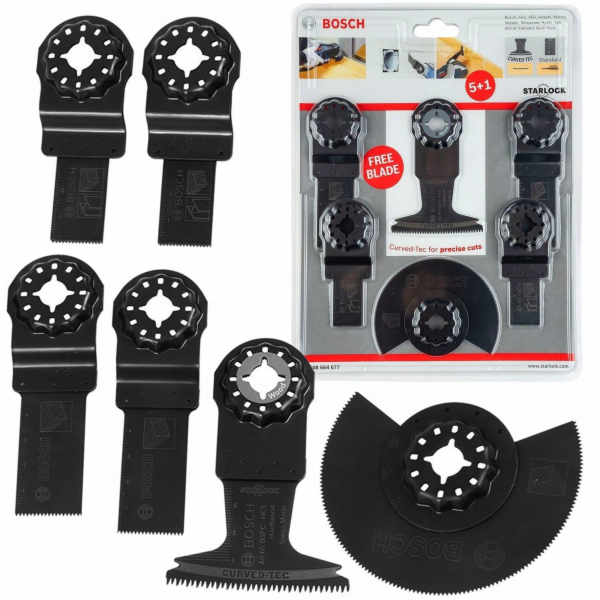 BOSCH Sada 6 pilových kotoučů Starlock pro GOP PMF (26086...