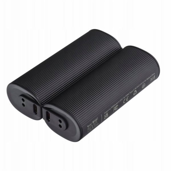 Veger powerbanka 2 x 5000 mAh s ohřívačem rukou 2,4A 2 ks...