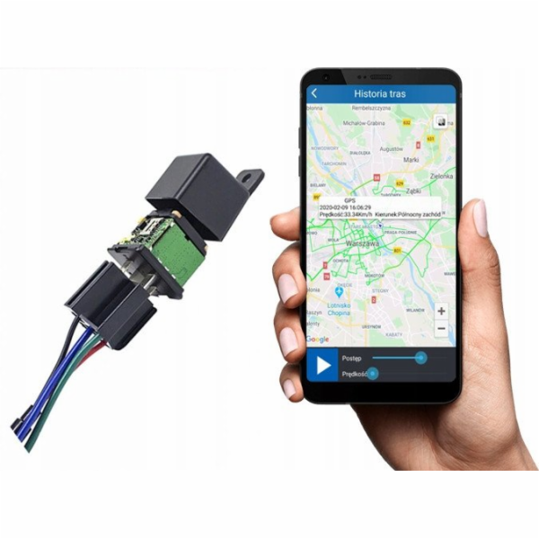 NoName GPS tracker MKING MK67, VYPNUTÍ PALIVA DO VOZIDLA ...